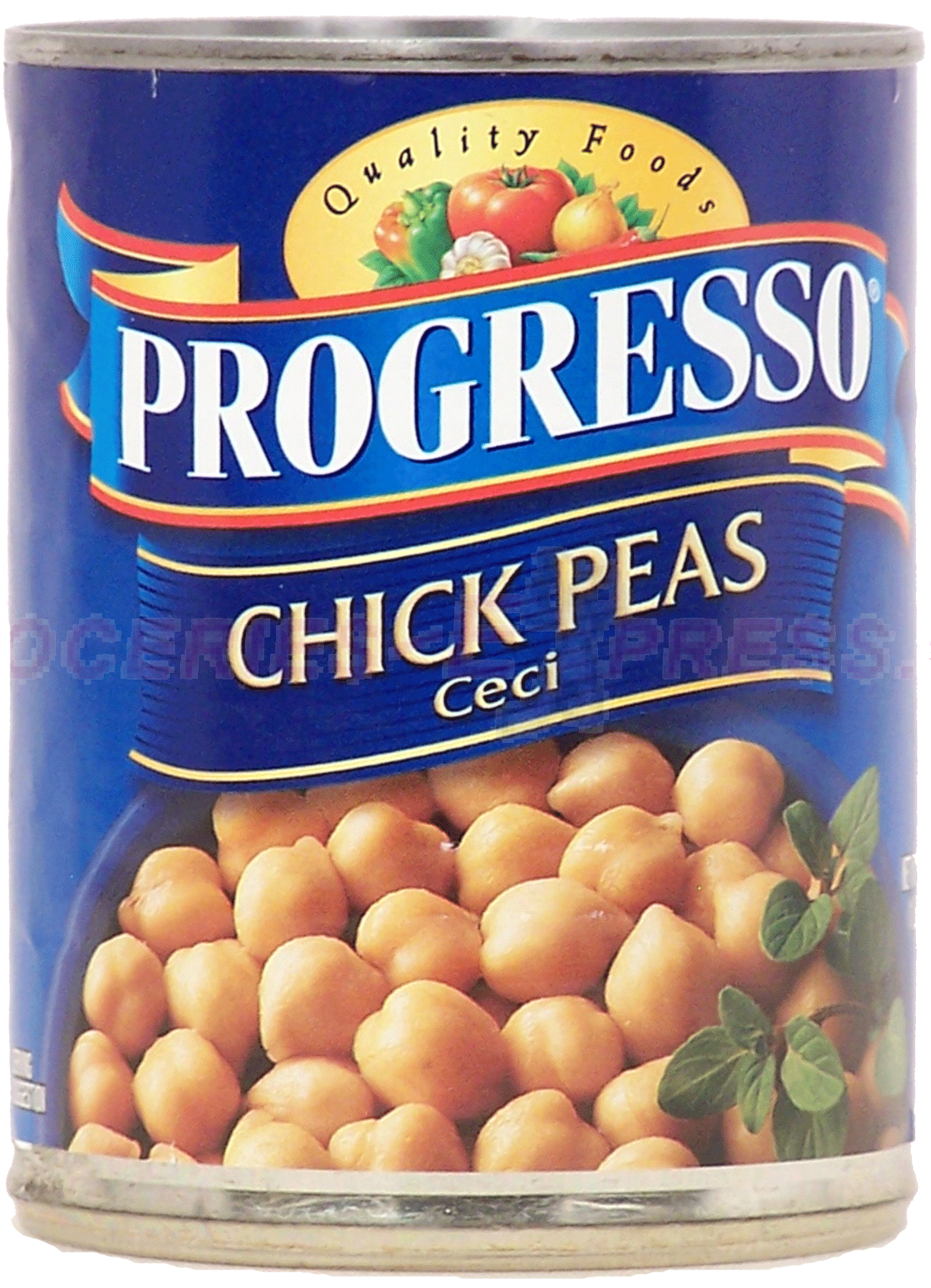 Progresso  chick peas, ceci Full-Size Picture